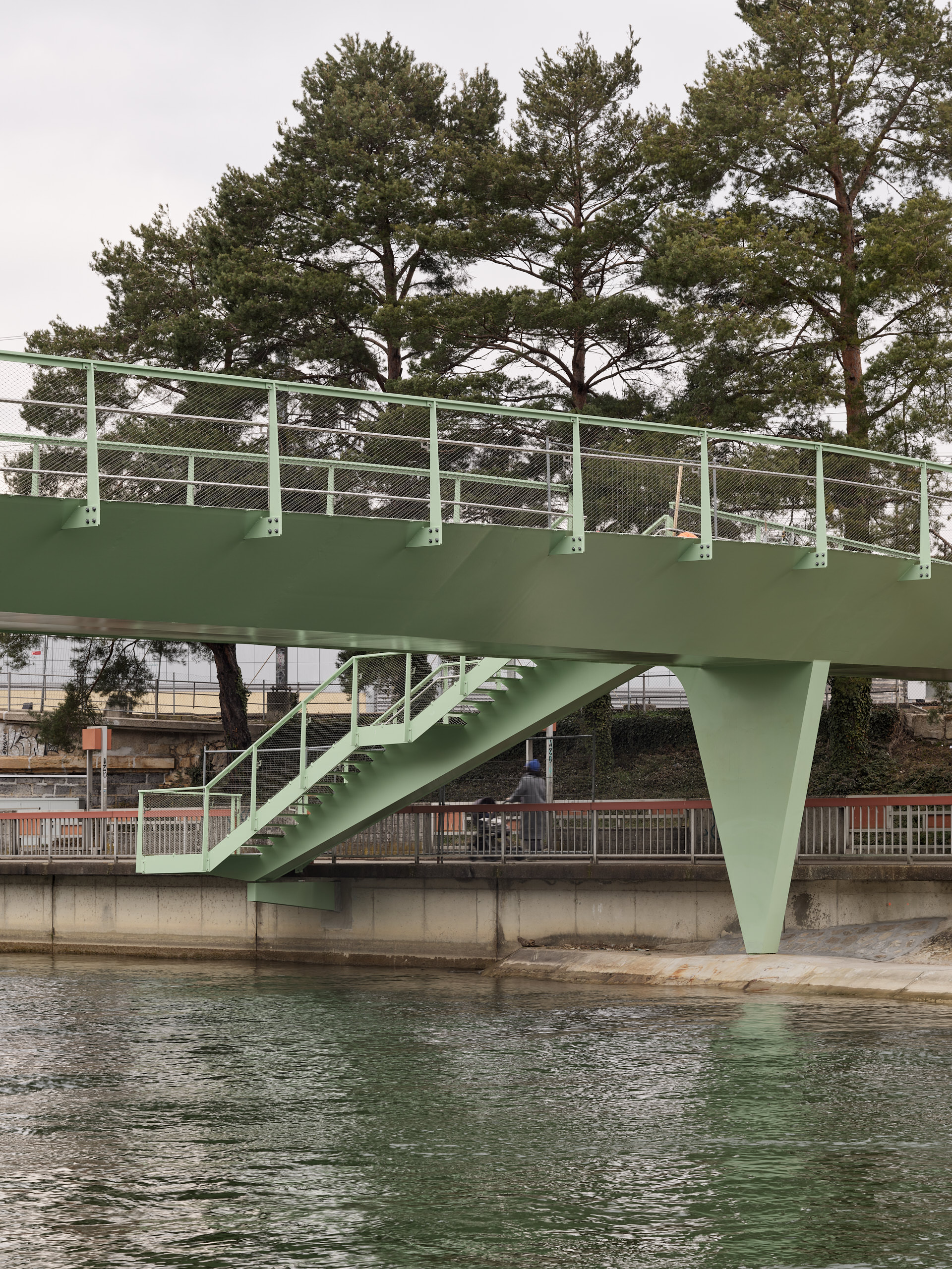 Passerelle sur la Thièle à Yverdon